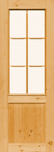 блок дверной Прямой-3 со стеклом